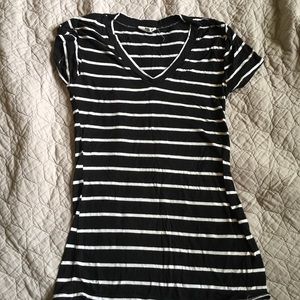 A blacks &white striped blouse!